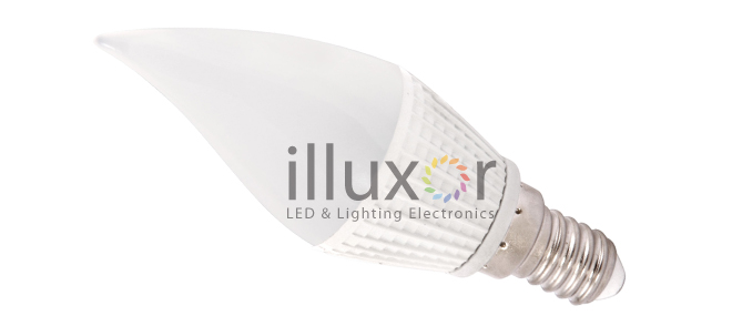 illuxor LED Candle Light Bulb